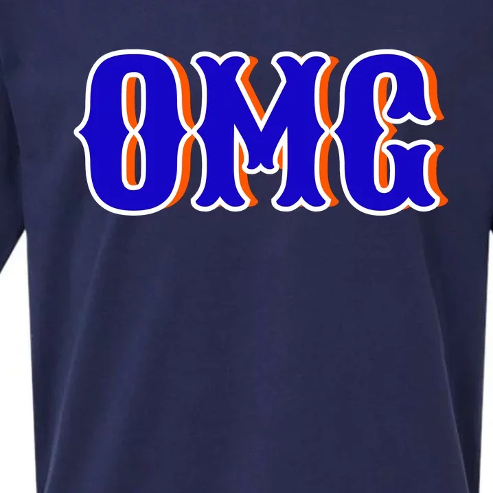 New York Mets Omg Sueded Cloud Jersey T-Shirt