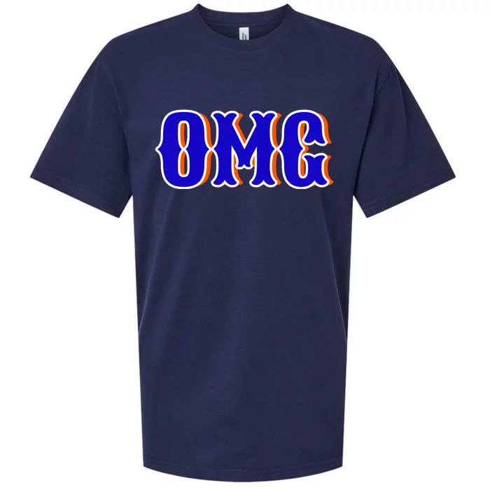 New York Mets Omg Sueded Cloud Jersey T-Shirt