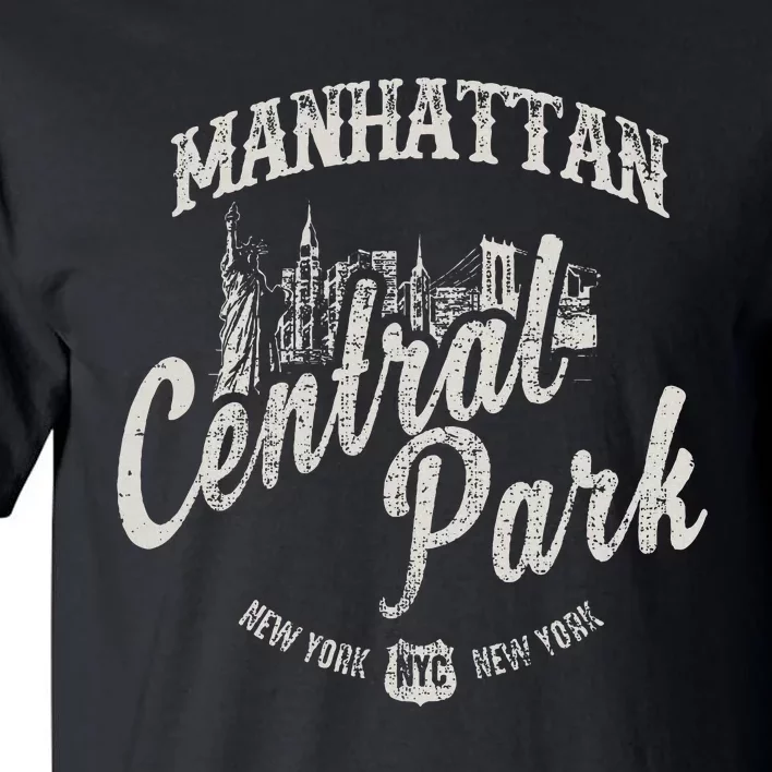 New York Manhattan Central Park Tall T-Shirt