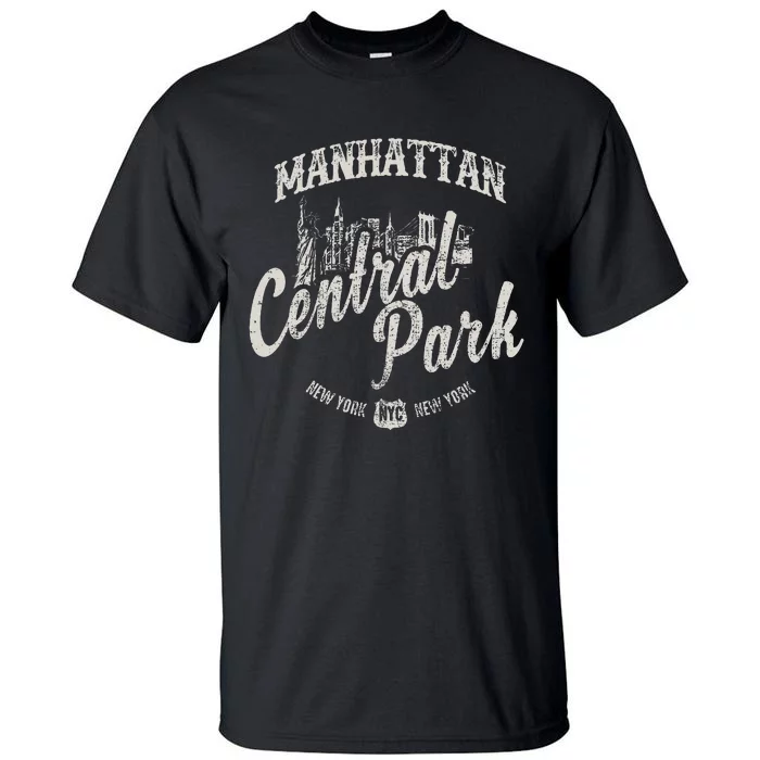 New York Manhattan Central Park Tall T-Shirt