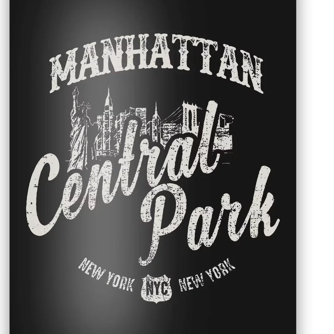 New York Manhattan Central Park Poster