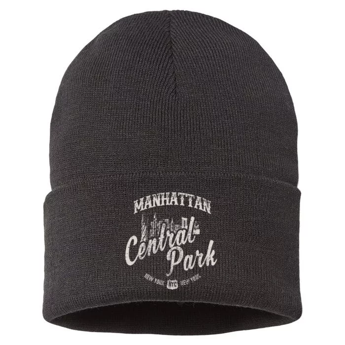 New York Manhattan Central Park Sustainable Knit Beanie