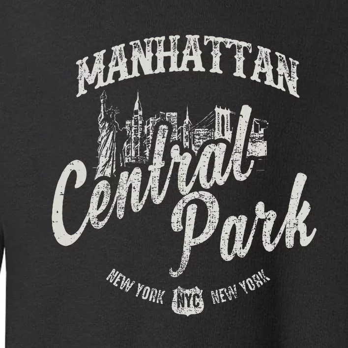 New York Manhattan Central Park Toddler Sweatshirt