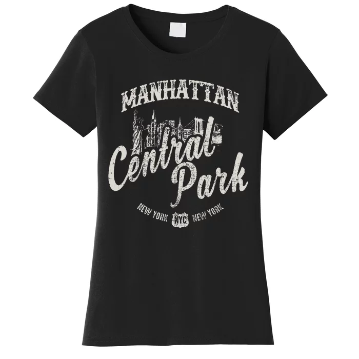 New York Manhattan Central Park Women's T-Shirt