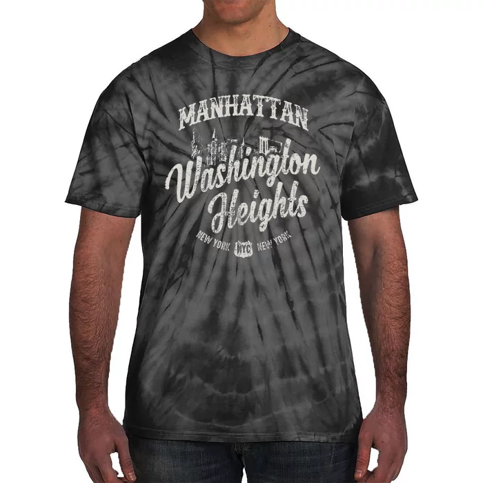 New York Manhattan Washington Heights Tie-Dye T-Shirt