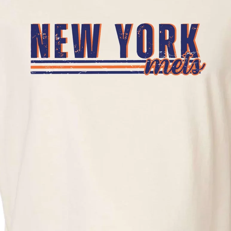 New York Mets Baseball Ny Mets Garment-Dyed Women's Muscle Tee