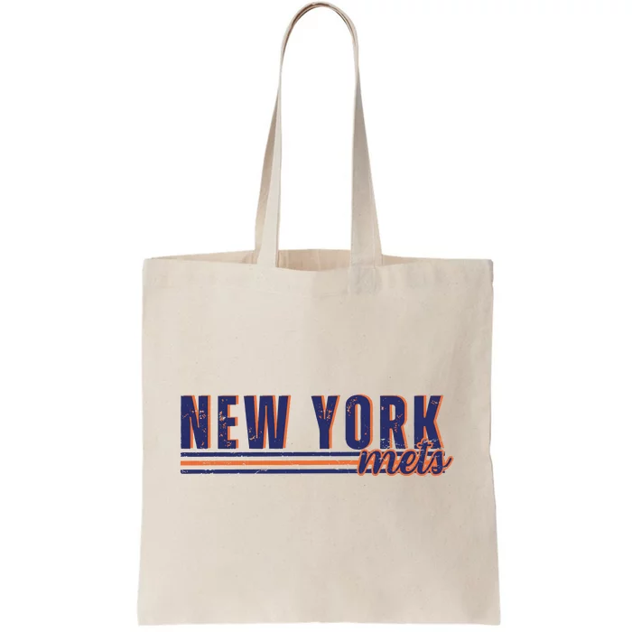 New York Mets Baseball Ny Mets Tote Bag