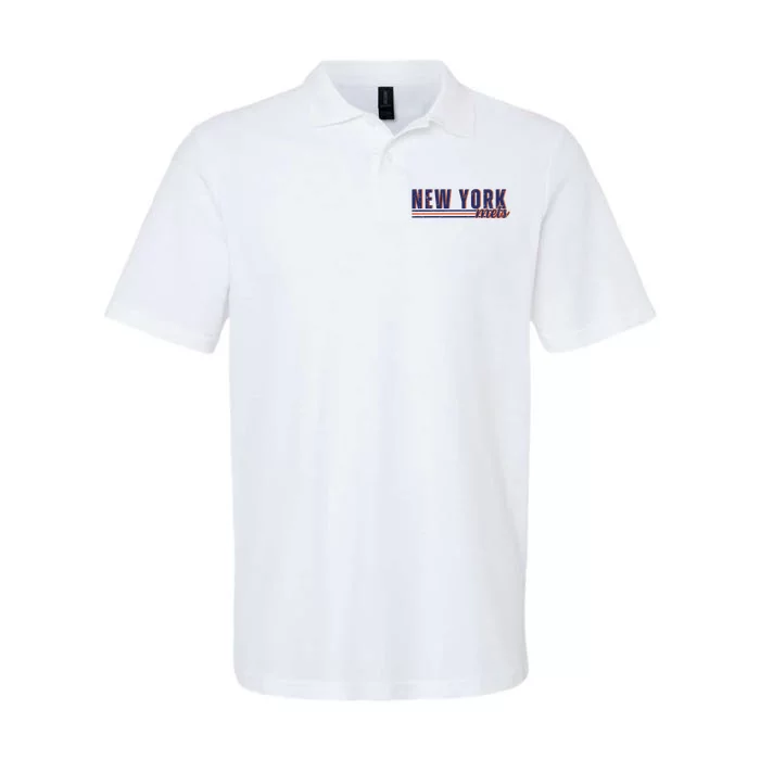 New York Mets Baseball Ny Mets Softstyle Adult Sport Polo