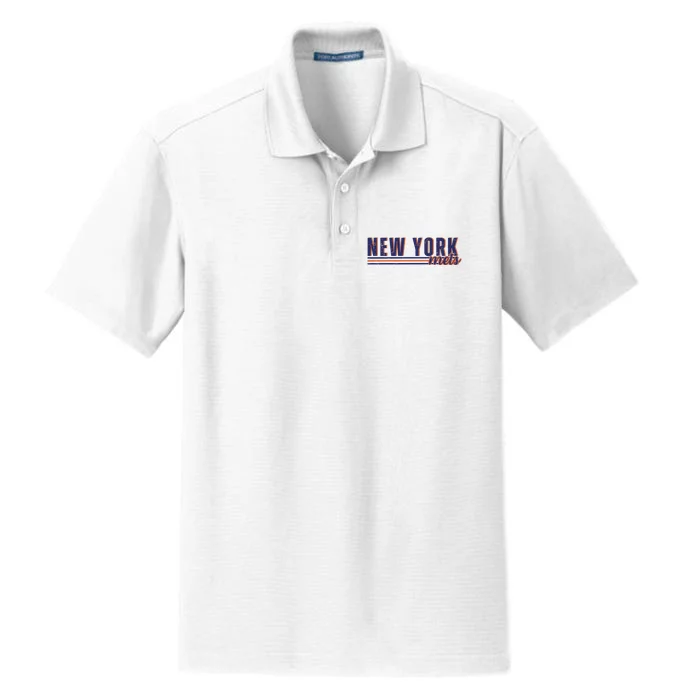 New York Mets Baseball Ny Mets Dry Zone Grid Performance Polo