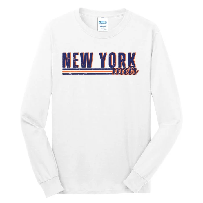 New York Mets Baseball Ny Mets Tall Long Sleeve T-Shirt