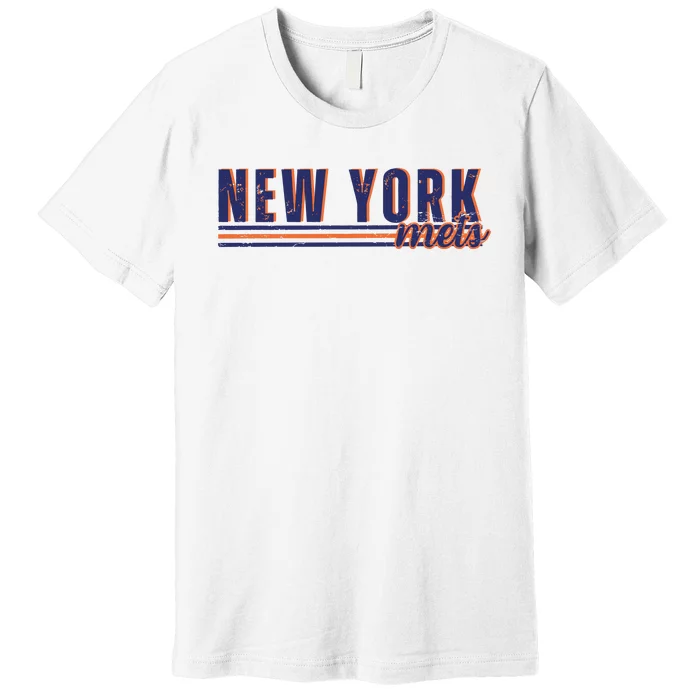 New York Mets Baseball Ny Mets Premium T-Shirt