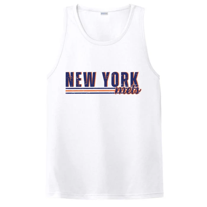 New York Mets Baseball Ny Mets Performance Tank