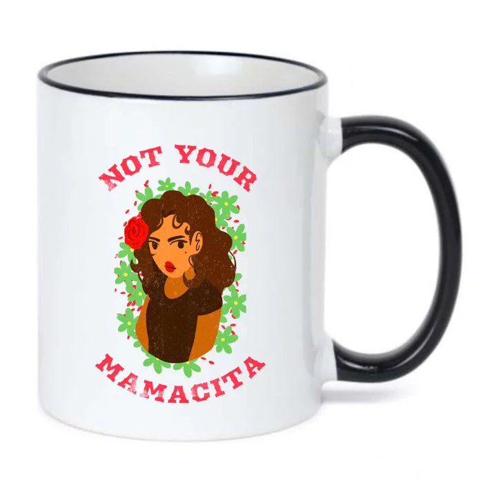 Not Your Mamacita Funny Senorita Latin Feminista Mamacita Gift Black Color Changing Mug