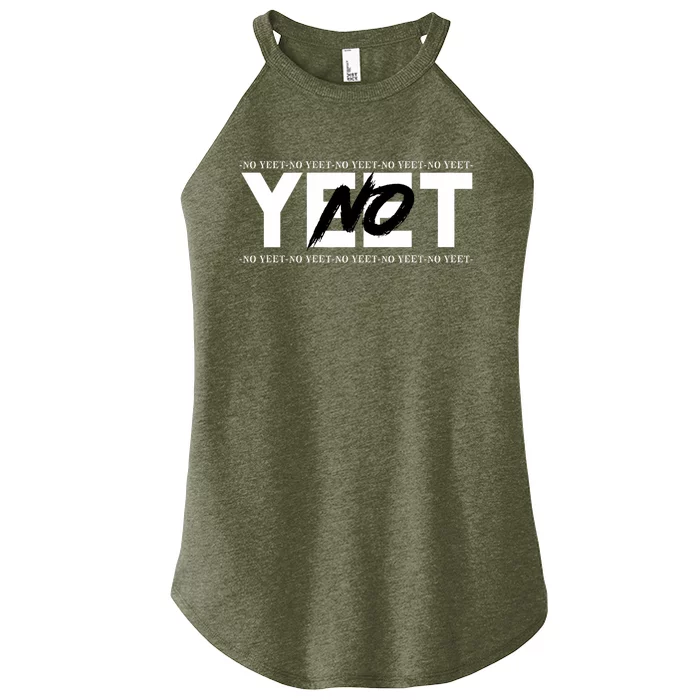 No Yeet Women’s Perfect Tri Rocker Tank