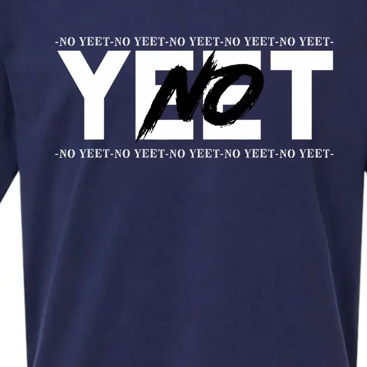 No Yeet Sueded Cloud Jersey T-Shirt