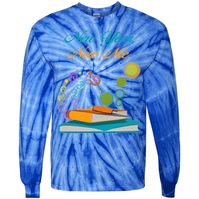 New Year New Me! Great Gift Tie-Dye Long Sleeve Shirt