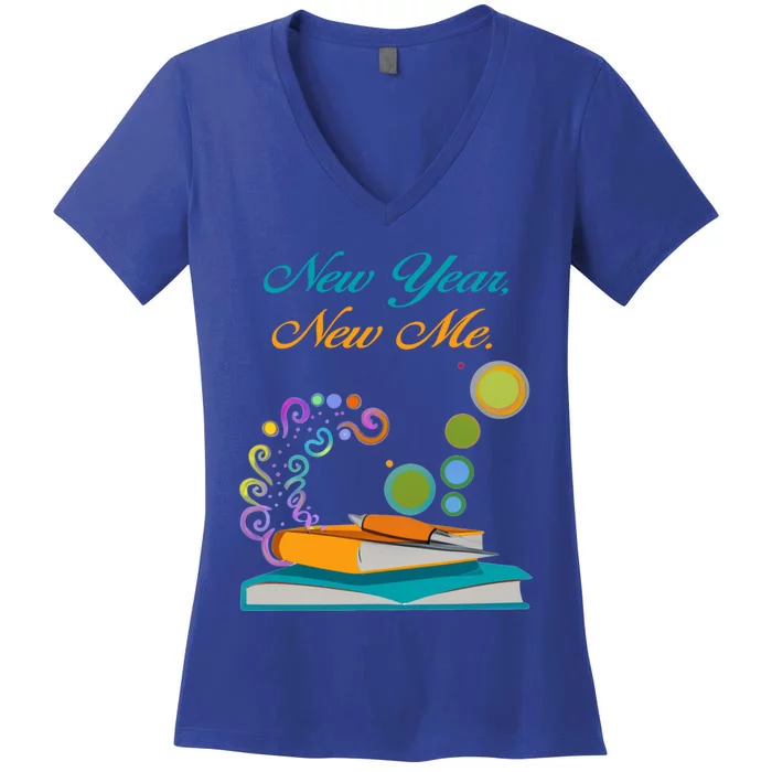 New Year New Me! Great Gift Women's V-Neck T-Shirt