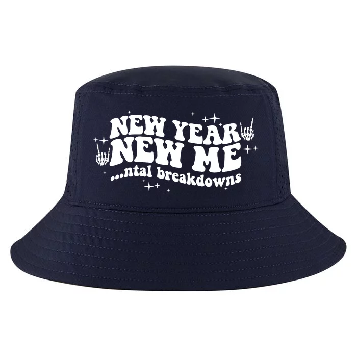 New Year New Me Mental Breakdowns Cool Comfort Performance Bucket Hat