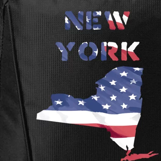 New York Ny United States America Patriotic Usa Flag Pride Cute Gift City Backpack