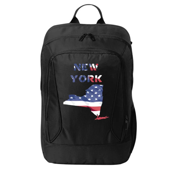 New York Ny United States America Patriotic Usa Flag Pride Cute Gift City Backpack