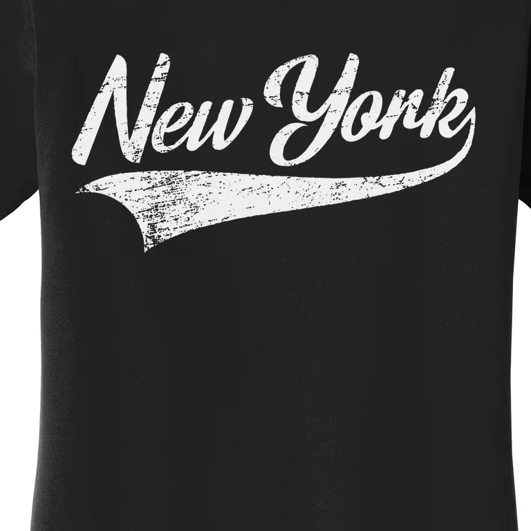 New York Nyc Throwback Design Worn Style Design Classic Women's T-Shirt