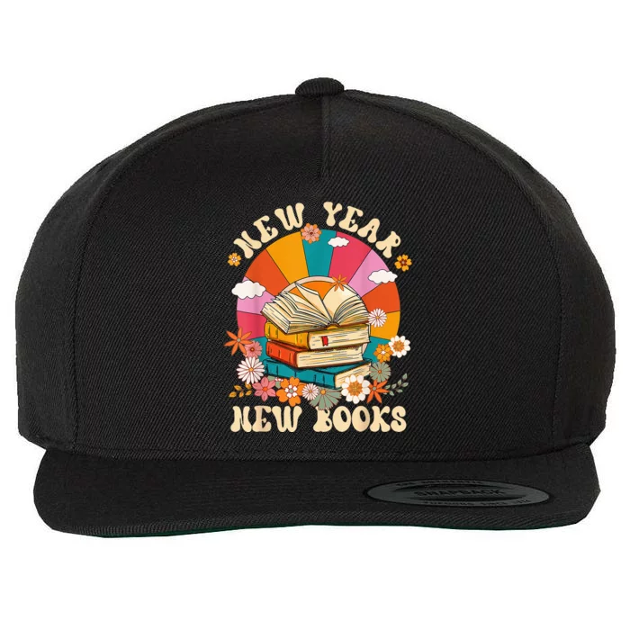 New Year New Book Happy New Year 2024 Wool Snapback Cap