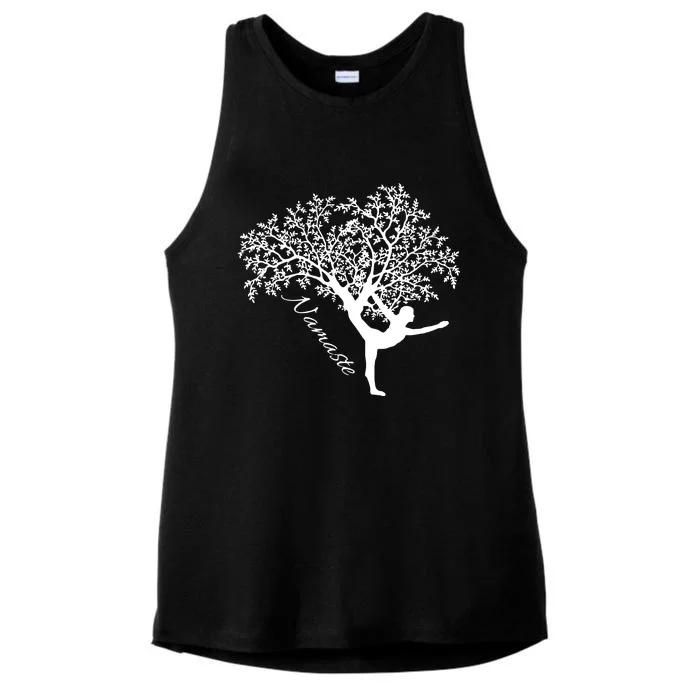 Namaste Yoga Ladies Tri-Blend Wicking Tank