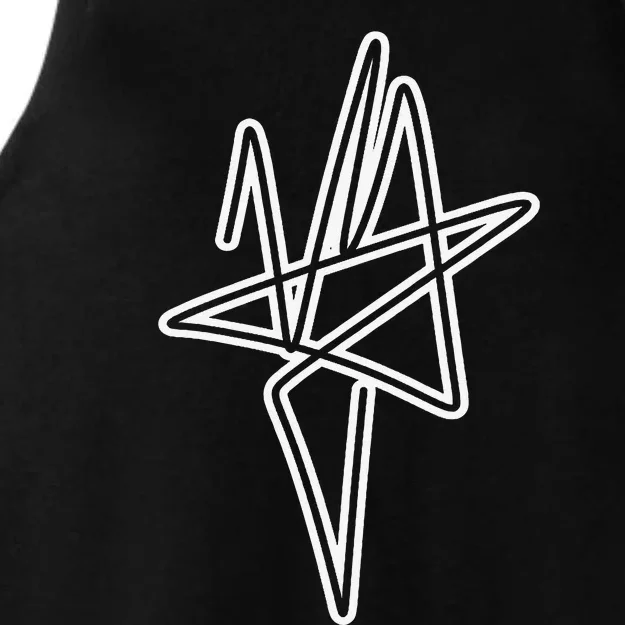 New York NY Anarchy Star Ladies Tri-Blend Wicking Tank