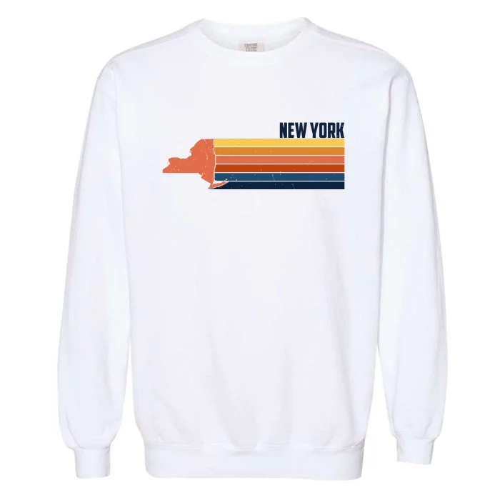 Retro Vintage New York Garment-Dyed Sweatshirt