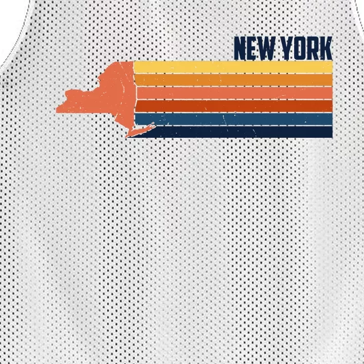 Retro Vintage New York Mesh Reversible Basketball Jersey Tank