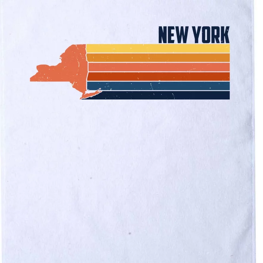 Retro Vintage New York Platinum Collection Golf Towel