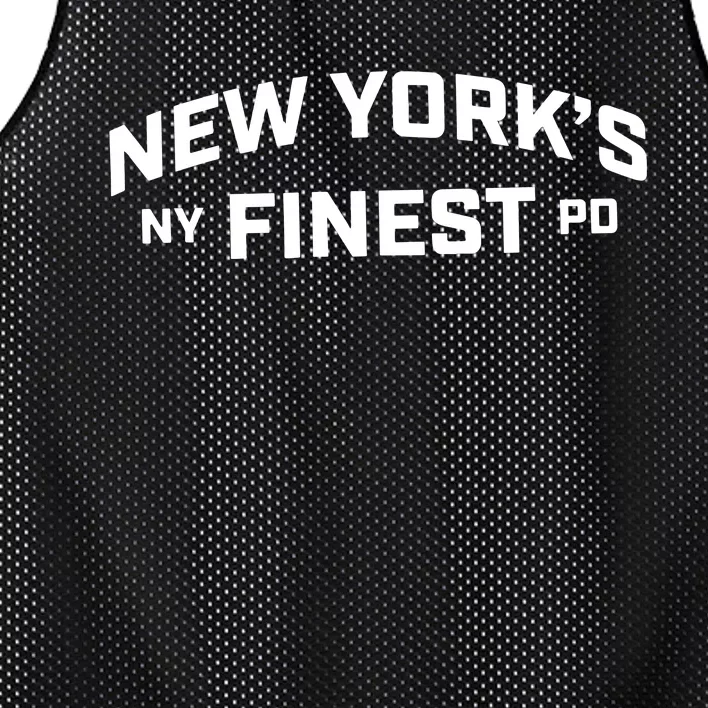 New York’S Ny Finest Mesh Reversible Basketball Jersey Tank