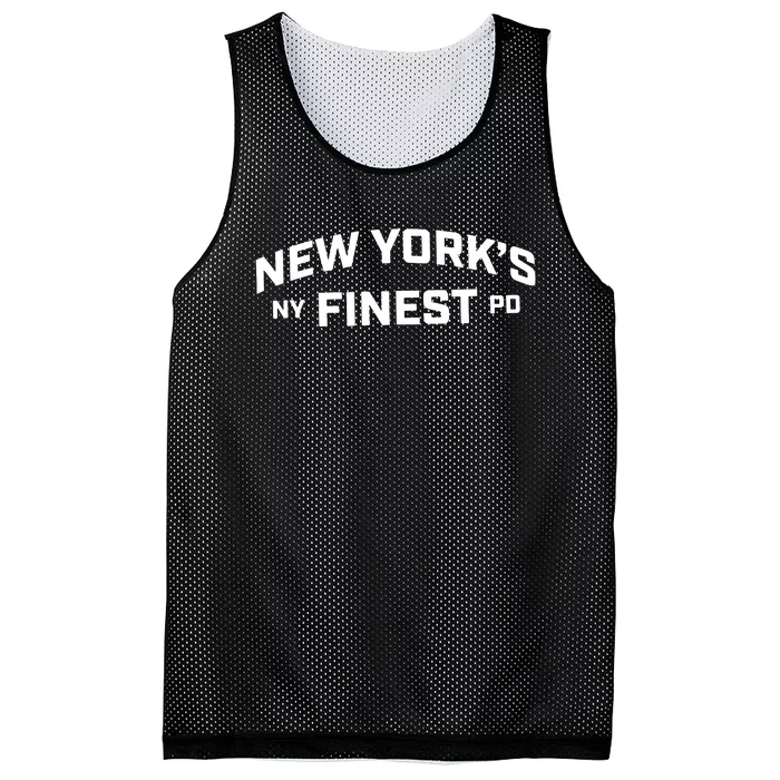 New York’S Ny Finest Mesh Reversible Basketball Jersey Tank