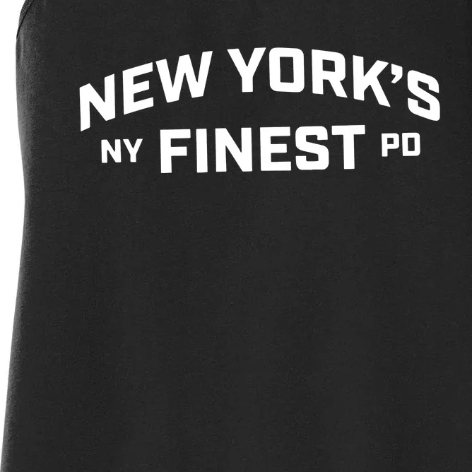 New York’S Ny Finest Women's Racerback Tank