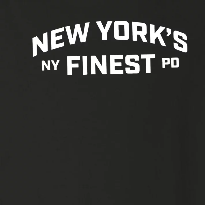 New York’S Ny Finest Toddler Long Sleeve Shirt