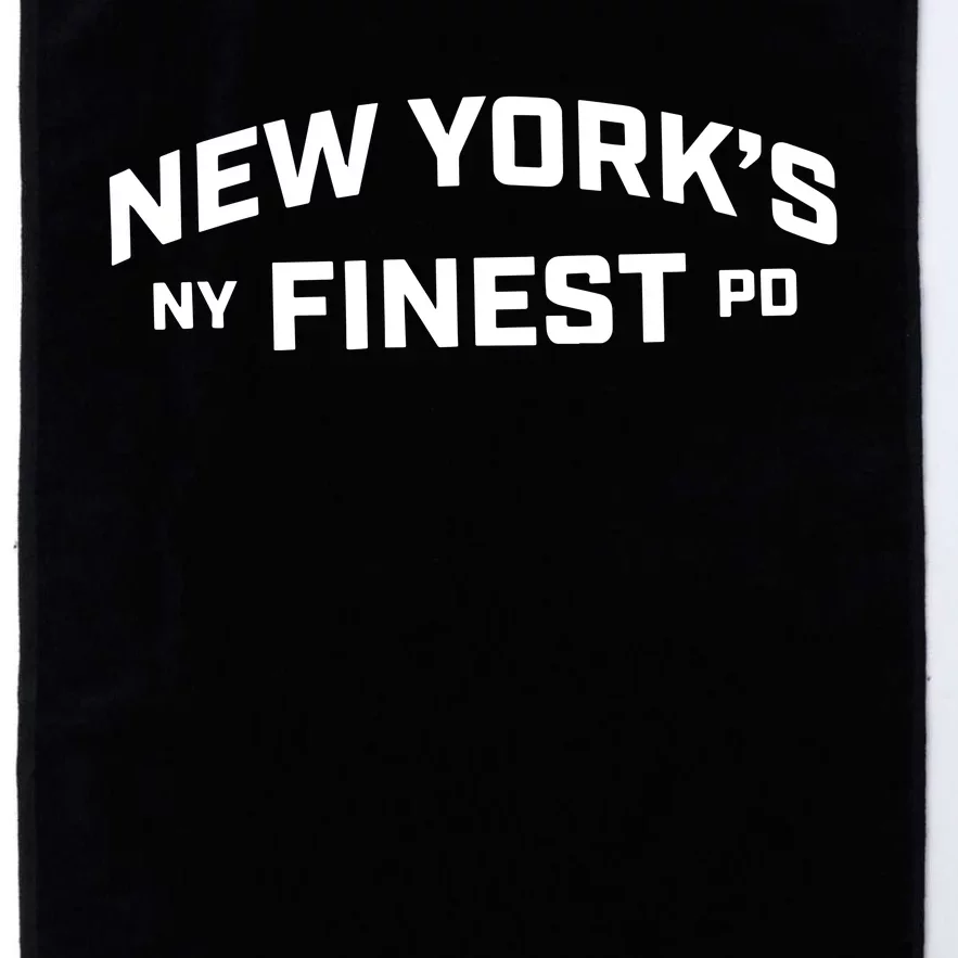 New York’S Ny Finest Platinum Collection Golf Towel