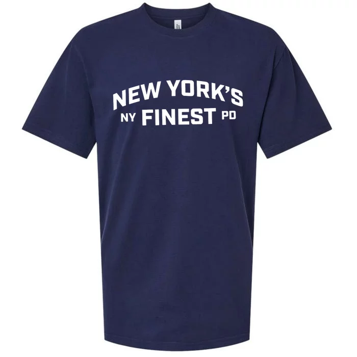 New York’S Ny Finest Sueded Cloud Jersey T-Shirt