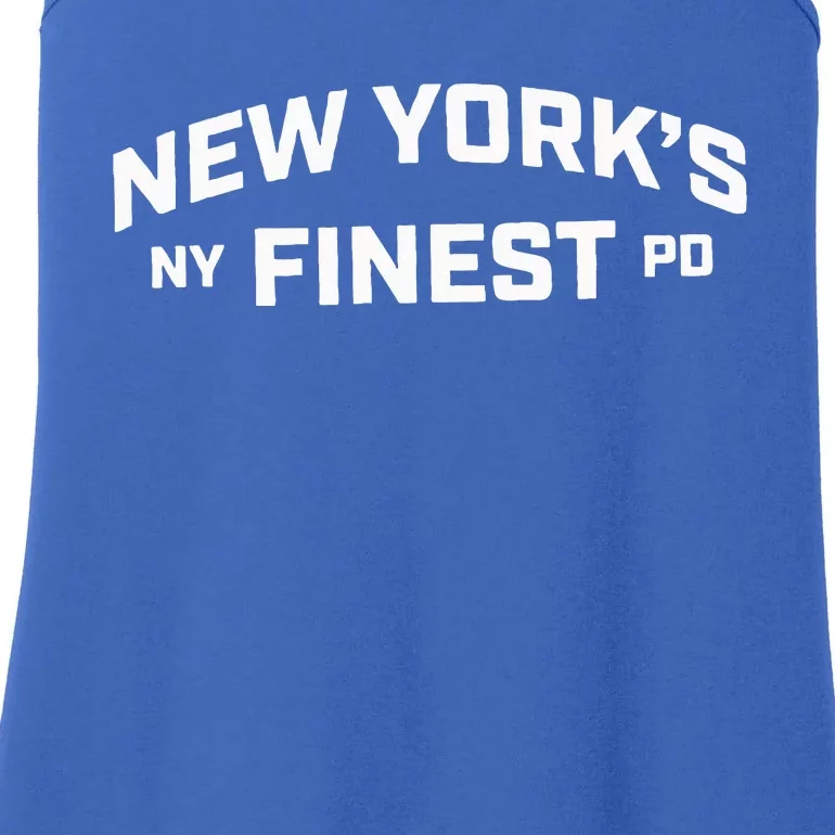 New York’S Ny Finest Pd Ladies Essential Tank