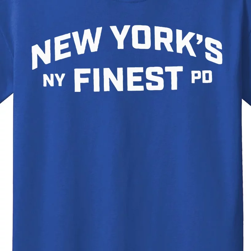 New York’S Ny Finest Pd Kids T-Shirt