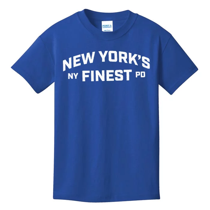 New York’S Ny Finest Pd Kids T-Shirt