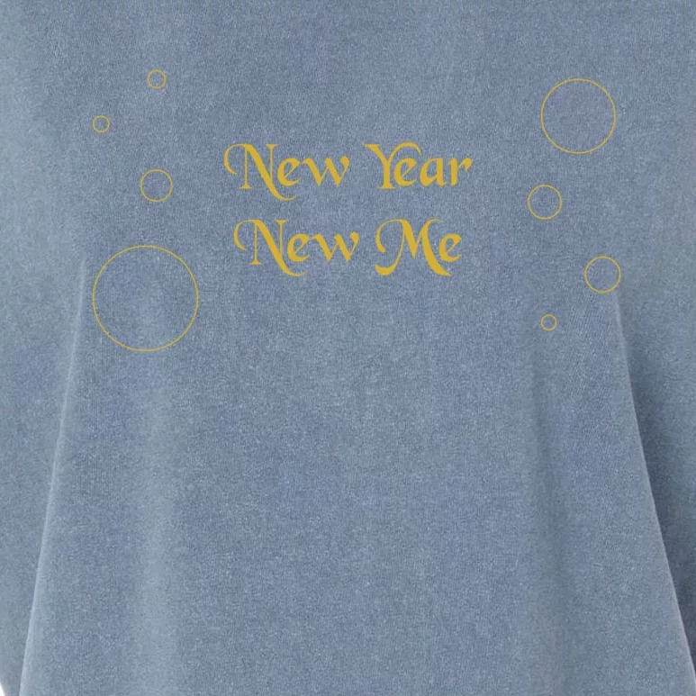 New Year New Me New Year Resolutions Gift Garment-Dyed Women's Muscle Tee