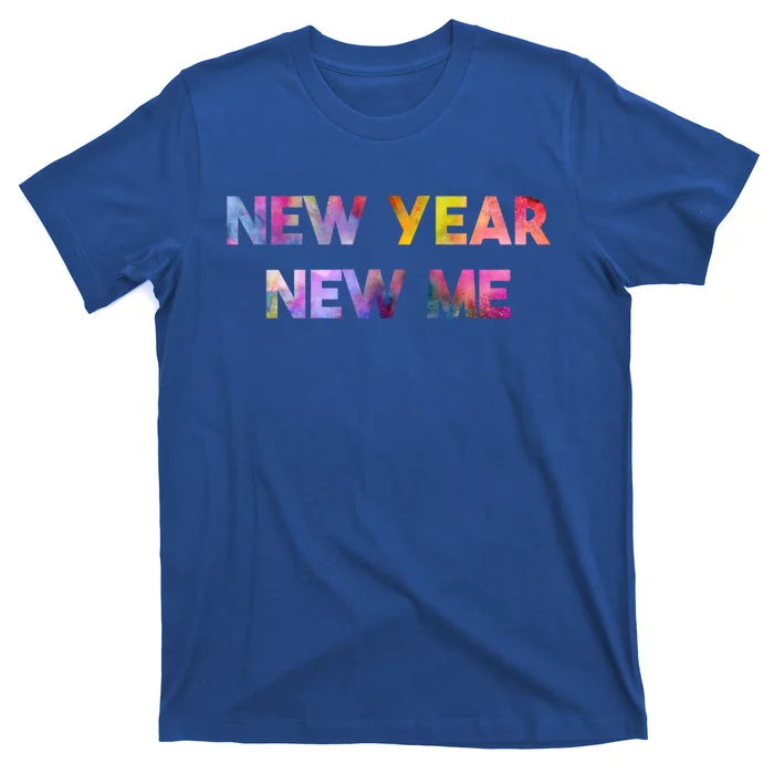 New Year New Me Colorful Gift T-Shirt