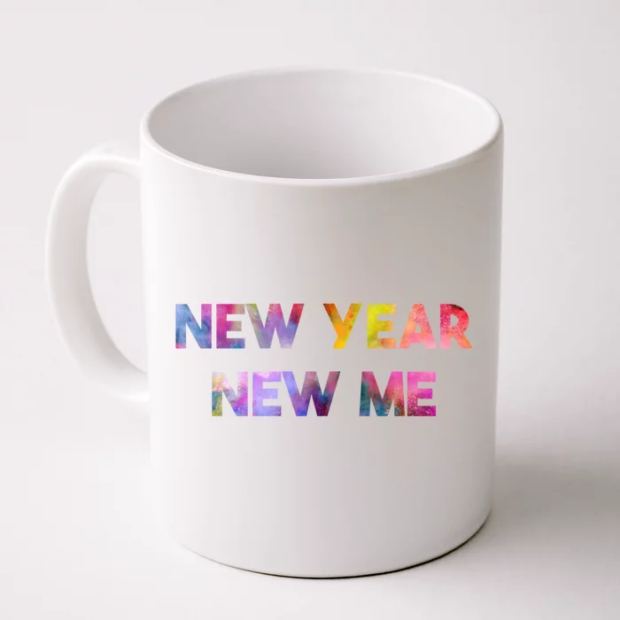 New Year New Me Colorful Gift Front & Back Coffee Mug