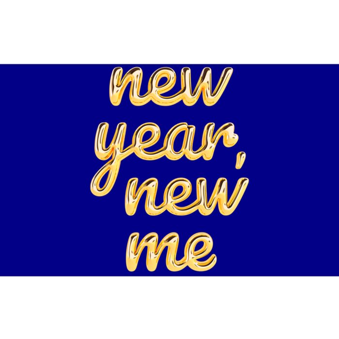 New Year New Me Happy 2024 New Year Resolution Inspirational Cool Gift Bumper Sticker