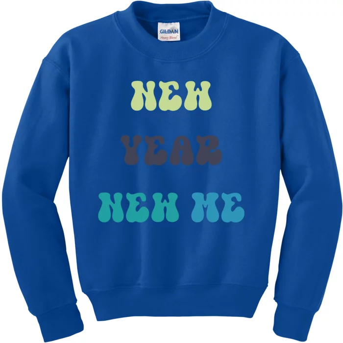 New Year New Me Gift Kids Sweatshirt