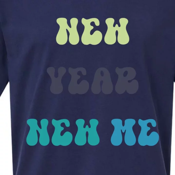 New Year New Me Gift Sueded Cloud Jersey T-Shirt