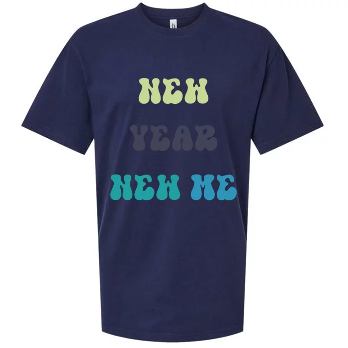 New Year New Me Gift Sueded Cloud Jersey T-Shirt