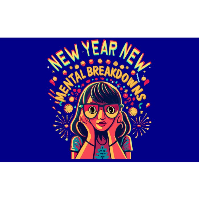 New Year New Tal Breakdowns Cheer To New YearS Eve Party Gift Bumper Sticker