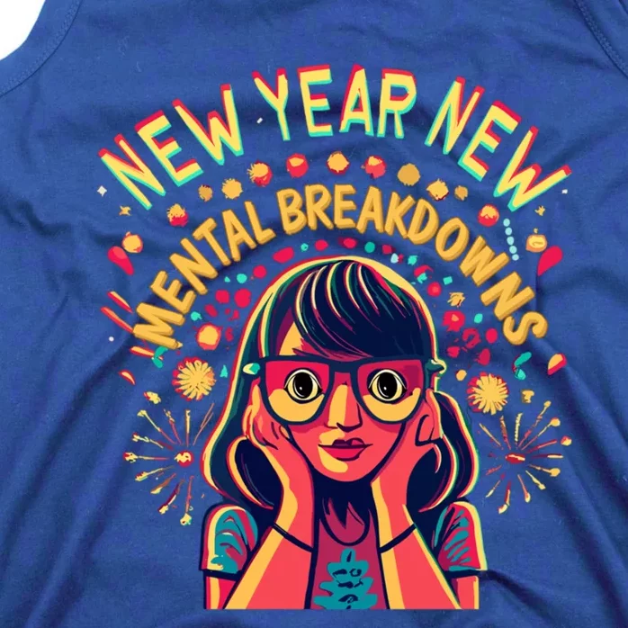 New Year New Tal Breakdowns Cheer To New YearS Eve Party Gift Tank Top