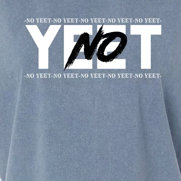 No Yeet Garment-Dyed Women's Muscle Tee